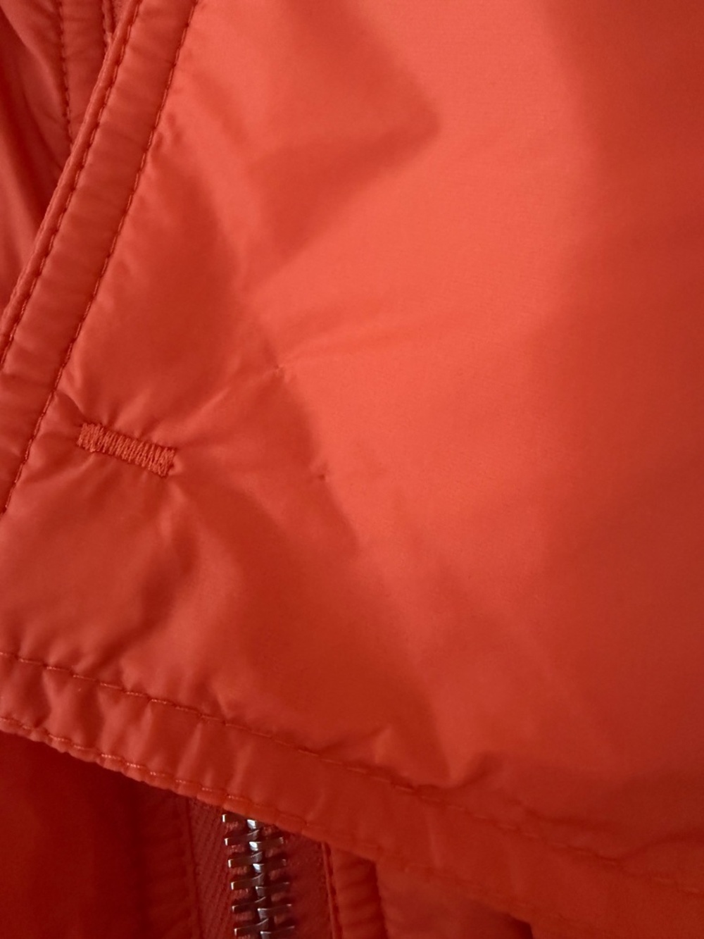 Rick Owens DRKSHDW orange nylon oversized coat M - Picture 7 of 7